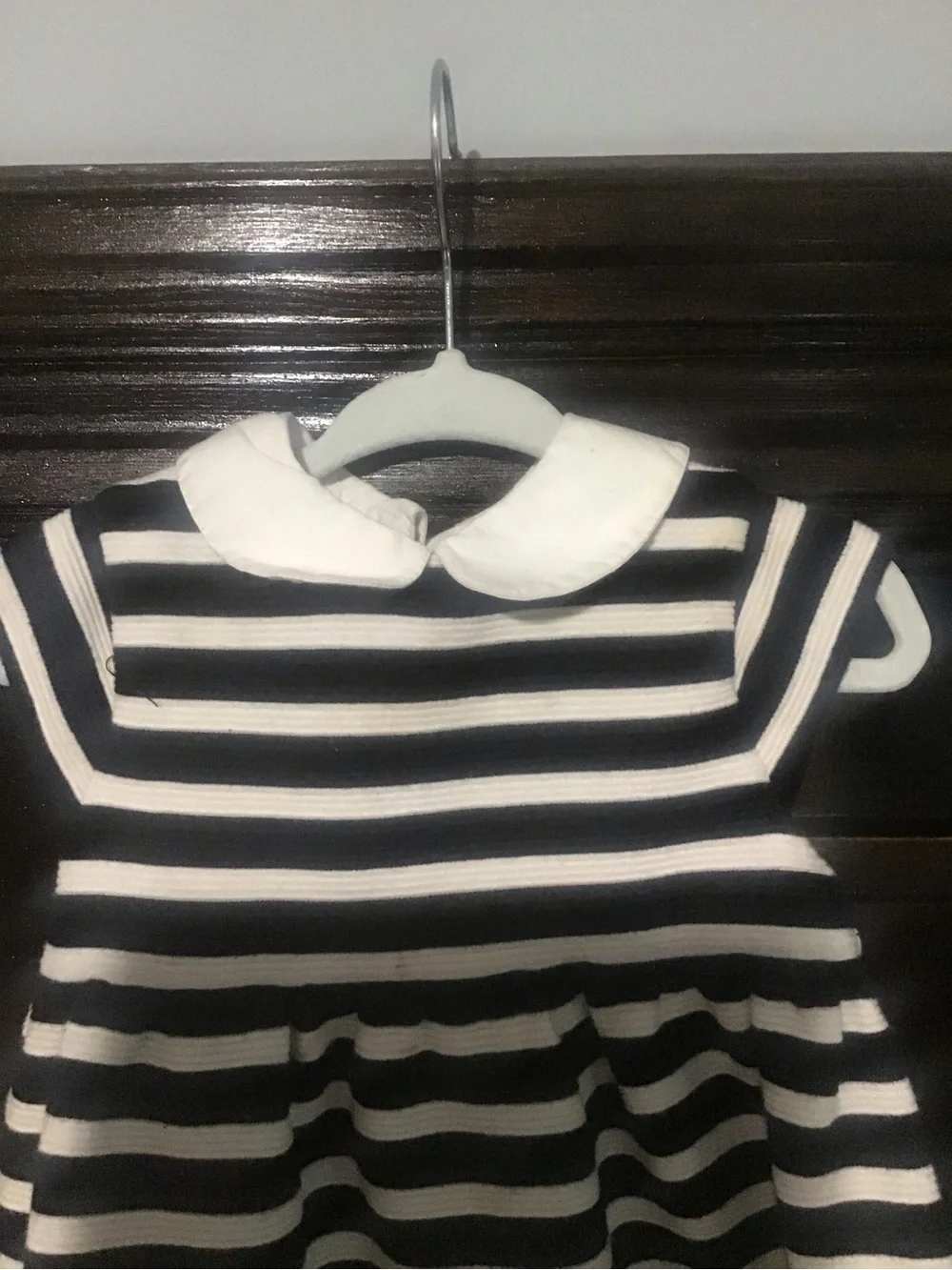 Kate Spade Black and White Striped Kids Dress size 18 months